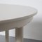 Mesa redonda en crema No. 238 de Farstrup, años 60, Imagen 3