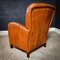 Vintage Cognac Sheep Leather Club Chair 11