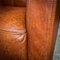 Vintage Cognac Sheep Leather Club Chair 8