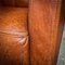 Vintage Cognac Sheep Leather Club Chair, Image 8