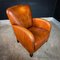 Vintage Cognac Sheep Leather Club Chair, Image 14