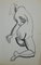Tibor Gertler, Internal Nude, Pencil Drawing, 1947 1