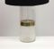 Swedish Brass and Pressed Glass Table Lamp, 1960s, Image 4