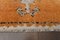 Turkish Orange Wool Oushak Rug, 1960s, Image 8