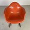 Rocking Chair Rar Orange par Herman Miller pour Eames, 1960s 5