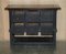 Victorian Handpainted Haberdashery Apothecary Sideboard in Oak 12