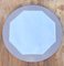 Art Deco Round Bevelled Wall Mirrors in Smoked Glass, 1920s, Set of 2 2