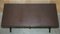 Large 3-Drawer Trestle Desk in Hand Stitched Leather, Image 10