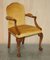 Art Deco Hand Carved Dining Chairs in Walnut with Claw & Ball Feet, Set of 6 2