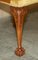 Art Deco Hand Carved Dining Chairs in Walnut with Claw & Ball Feet, Set of 6 7