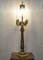 Large 4-Branch Candelabra Table Lamps from Warren Kessler New York, 1960s, Set of 2 3
