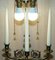 Large 4-Branch Candelabra Table Lamps from Warren Kessler New York, 1960s, Set of 2 7