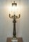 Lámparas de mesa candelabros grandes de cuatro brazos de Warren Kessler New York, años 60. Juego de 2, Imagen 5