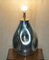 Large Vintage Sculptural Table Lamp in Foxed Mirrored Glass, Image 10