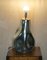 Large Vintage Sculptural Table Lamp in Foxed Mirrored Glass 12