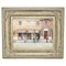 F. Labatino, Bar Pantheon Pizza Della Rotonda, Oil Painting, 1893, Framed 1