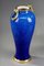 Vases en Céramique avec Monochrome Bleu attribués à Paul Milet pour Sèvres, 1899, Set de 2 3