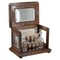 Late 19th Century Black Forest and Crystal Liqueur Cabinet in Carved Wood, Image 1