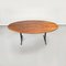 Tavolo da pranzo americano moderno in legno e metallo attribuito a George Nelson per Herman Miller, anni '60, Immagine 4