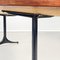 Tavolo da pranzo americano moderno in legno e metallo attribuito a George Nelson per Herman Miller, anni '60, Immagine 8