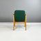 Moderne Dänische Mid-Century Armlehnstühle aus Stoff & Holz in Waldgrün, 1960er, 2er Set 7