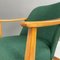 Mid-Century Modern Danish Armchairs in Forest Green Fabric and Wood, 1960s, Set of 2 10