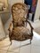 Vintage Floral Tapestry Chair 1
