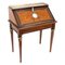19th Century French Walnut & Parquetry Bureau De Dame Desk, Image 1