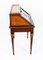 19th Century French Walnut & Parquetry Bureau De Dame Desk, Image 19