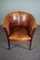 Vintage Brown Leather Armchair 6