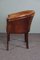 Vintage Brown Leather Armchair 5