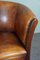 Vintage Brown Leather Armchair 8