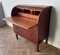 Vintage Swedish Roll Top Desk attributed to Egos Ostergaard for Ab Broderna Gustafson, 1960s 2