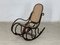 Sedia a dondolo vintage nello stile di Thonet, Immagine 5