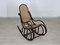 Rocking Chair Vintage dans le style de Thonet 1