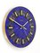 Modern German Blue Mosaic Wall Clock, 1950s 9