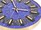 Modern German Blue Mosaic Wall Clock, 1950s 16