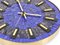 Reloj de pared alemán moderno de mosaico azul, años 50, Imagen 16