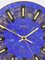 Horloge Murale Moderne en Mosaïque Bleue, Allemagne, 1950s 2