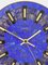 Modern German Blue Mosaic Wall Clock, 1950s, Image 2