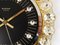 Reloj de pared Hollywood Regency alemán dorado con cristales de Junghans, años 70, Imagen 14
