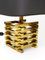 Mid-Century Italian Table Lamps in Brass by Gaetano Sciolari, 1970s, Set of 2 15