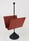 Italian Postmodern Magazine Rack in Leather by Porada Arredi, 1980s 14