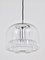 Mid-Century German Chromed Pendant with Glass Globe by Peill & Putzler, 1970 5