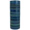 Große Rimini Vase aus blau glasierter Keramik von Aldo Londi Bitossi für Bitossi, 1950er 1
