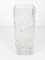 Large German Modern Ice Glass Vase from Peill & Putzler, 1970s 2