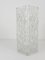 Large German Modern Ice Glass Vase from Peill & Putzler, 1970s, Image 8