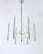 Mid-Century Italian Silver-Plated Chandelier by Gaetano Sciolari for Lightolier, 1960s, Image 6