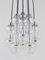 German Space Age Hourglass Chandelier, 1960s 17