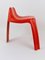 Orangefarbener französischer Stuhl aus Fiberglas von Patrick Gingembre für Paulus, 1970er 6